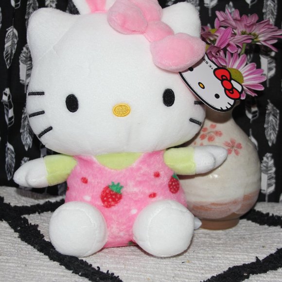 Sanrio Other - Sanrio's Hello Kitty Strawberry Pink Easter Bunny
